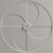 Ekena Millwork 19 5/8in. W x 19 5/8in. H Windmill EnduraWall Decorative 3D Wall Panel Covers 2.67 Sq. Ft. WP20X20WIBAL - alternate 3